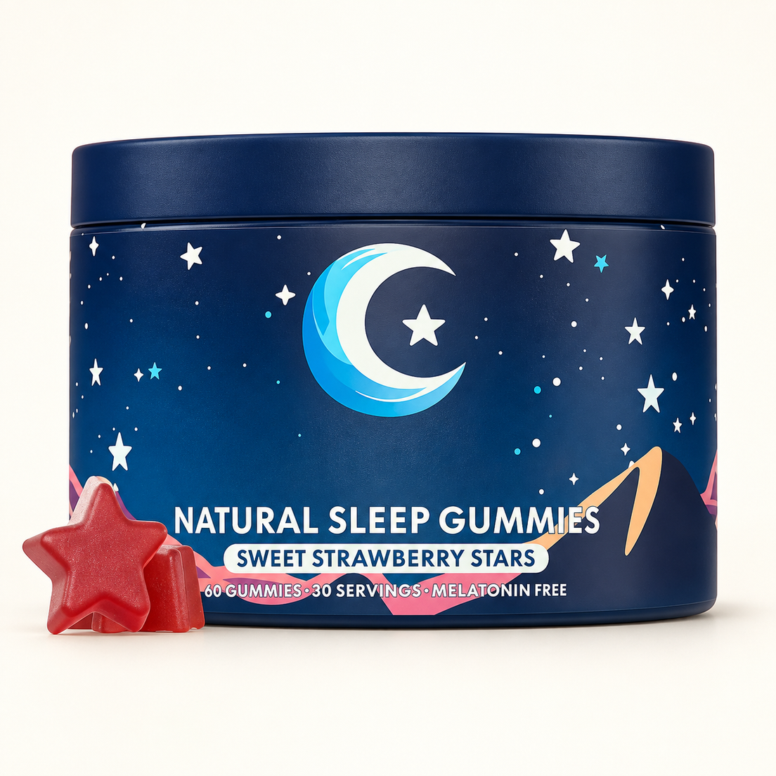 Sleep Gummies — clean product illustration