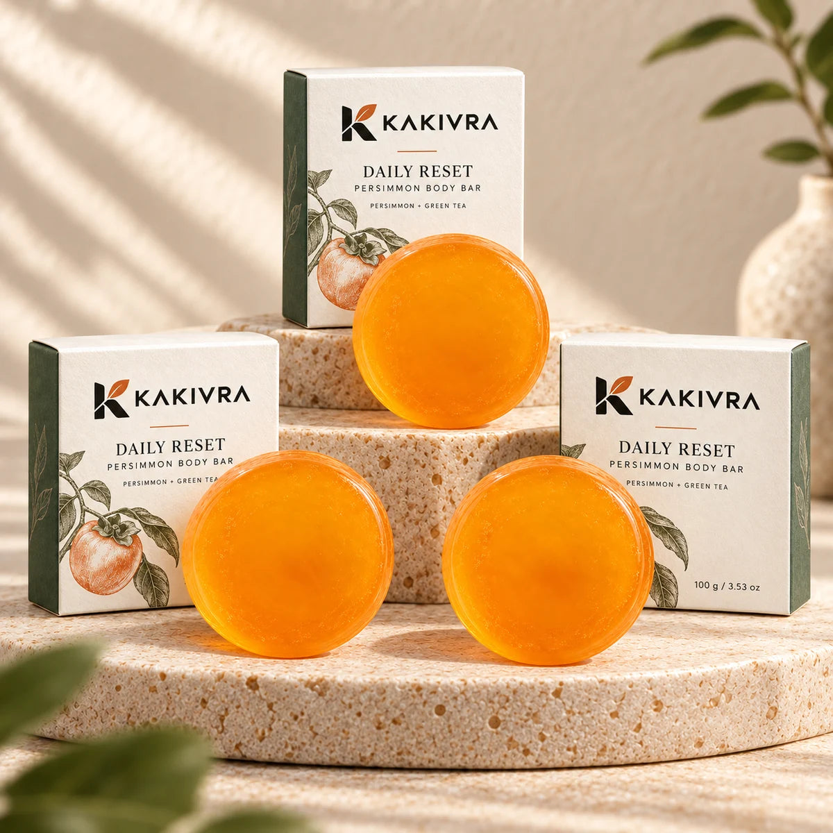 Three Kakivra Daily Reset Bars